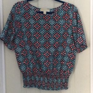 Michael Kors short sleeve blouse